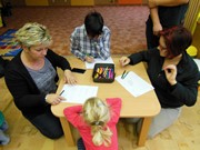 Odpolední zdravá svačinka s rodiči